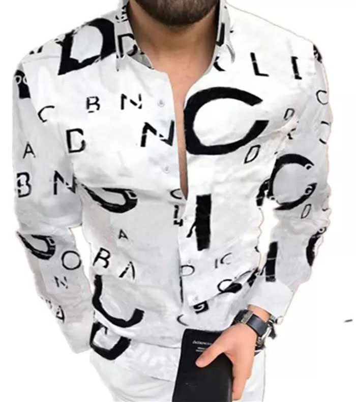 Fashion Men Casual Shirts Hawaiian Date Top Long Sleeve Shirt Loose Fit Print Blusa Man Clothes 3xl Plus Size Print Blouse, As picture d black
Fashion Men Casual Shirts Hawaiian Date Top Long Sleeve Shirt Loose Fit Print Blusa Man Clothes 3xl Plus Size Print Blouse, As picture d black