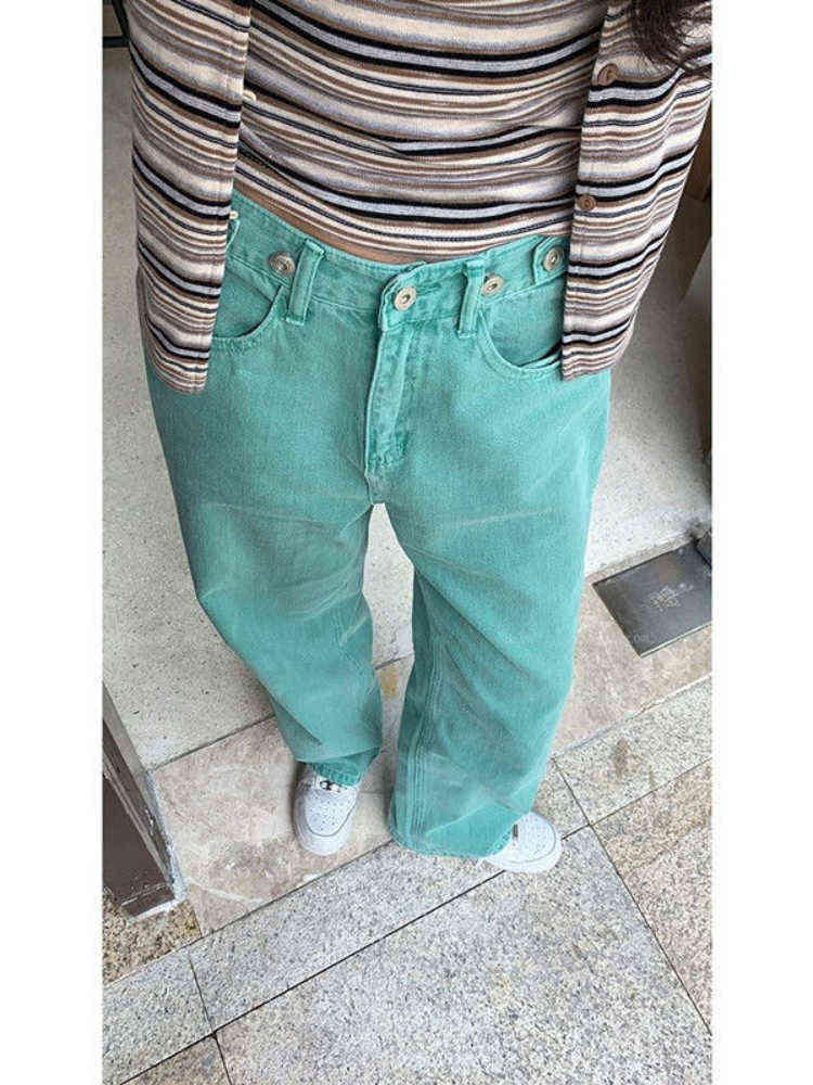 HOUZHOU Korean Fashion Baggy Green Jeans Women Y2K Vintage Pink Oversize High Waist Denim Pants Summer 2022 Harajuku Trousers T220728
HOUZHOU Korean Fashion Baggy Green Jeans Women Y2K Vintage Pink Oversize High Waist Denim Pants Summer 2022 Harajuku Trousers T220728