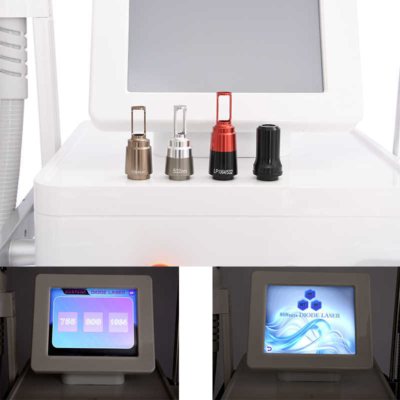 808nm Diode Laser Hair Removal Machine Alexandrite Lazer Epilation Nd yag Tattoo Remova