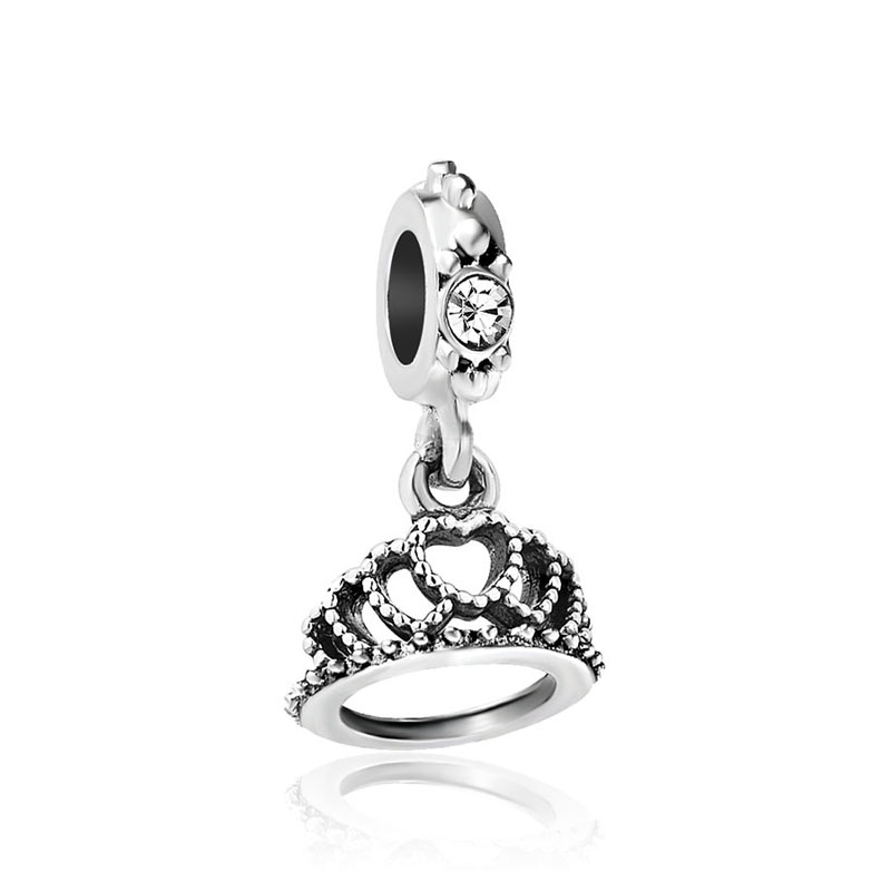 New Popular 925 Sterling Silver European Dress Teacher Pendant DIY Fine Beads For S925 Snake Charm Bracelet Jewelry