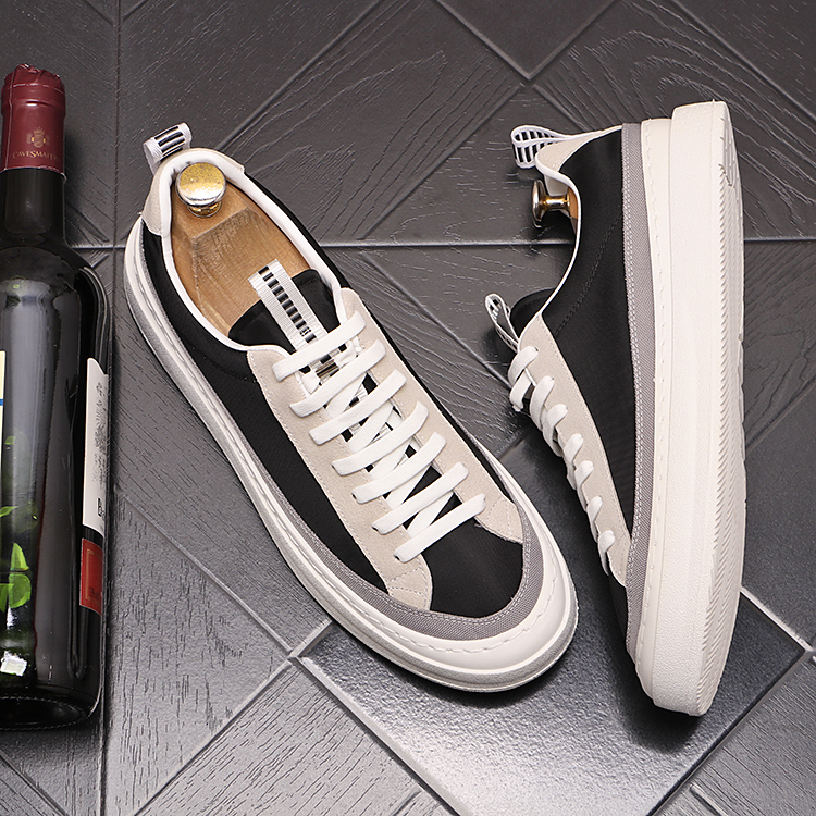 British Style Dress Wedding Party Shoes Fashion Breathable Lace-up Vulcanized Canvas Sneakers Round Toe Thick Bottom Business Driving Walking Loafers W121, Grey
British Style Dress Wedding Party Shoes Fashion Breathable Lace-up Vulcanized Canvas Sneakers Round Toe Thick Bottom Business Driving Walking Loafers W121, Grey