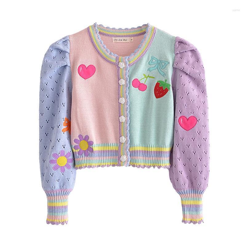 Women's Sweaters High Quality Cute Color Cardigan Women Vintage Sweater Jacket 2022 Autumn Short Knit Top Student Tops, Picture color
Women's Sweaters High Quality Cute Color Cardigan Women Vintage Sweater Jacket 2022 Autumn Short Knit Top Student Tops, Picture color
