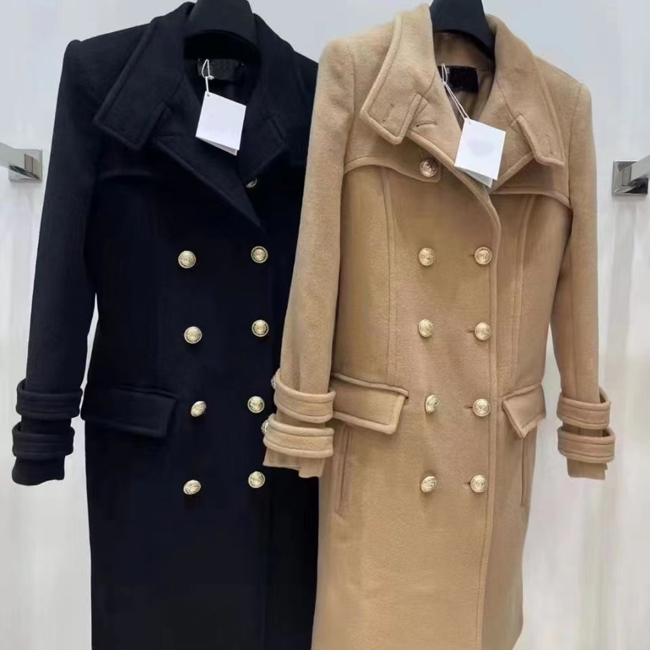 B82 womens trench coats designer luxury Windbreaker body Female Casual Long Trenchs Coat, Khaki
B82 womens trench coats designer luxury Windbreaker body Female Casual Long Trenchs Coat, Khaki