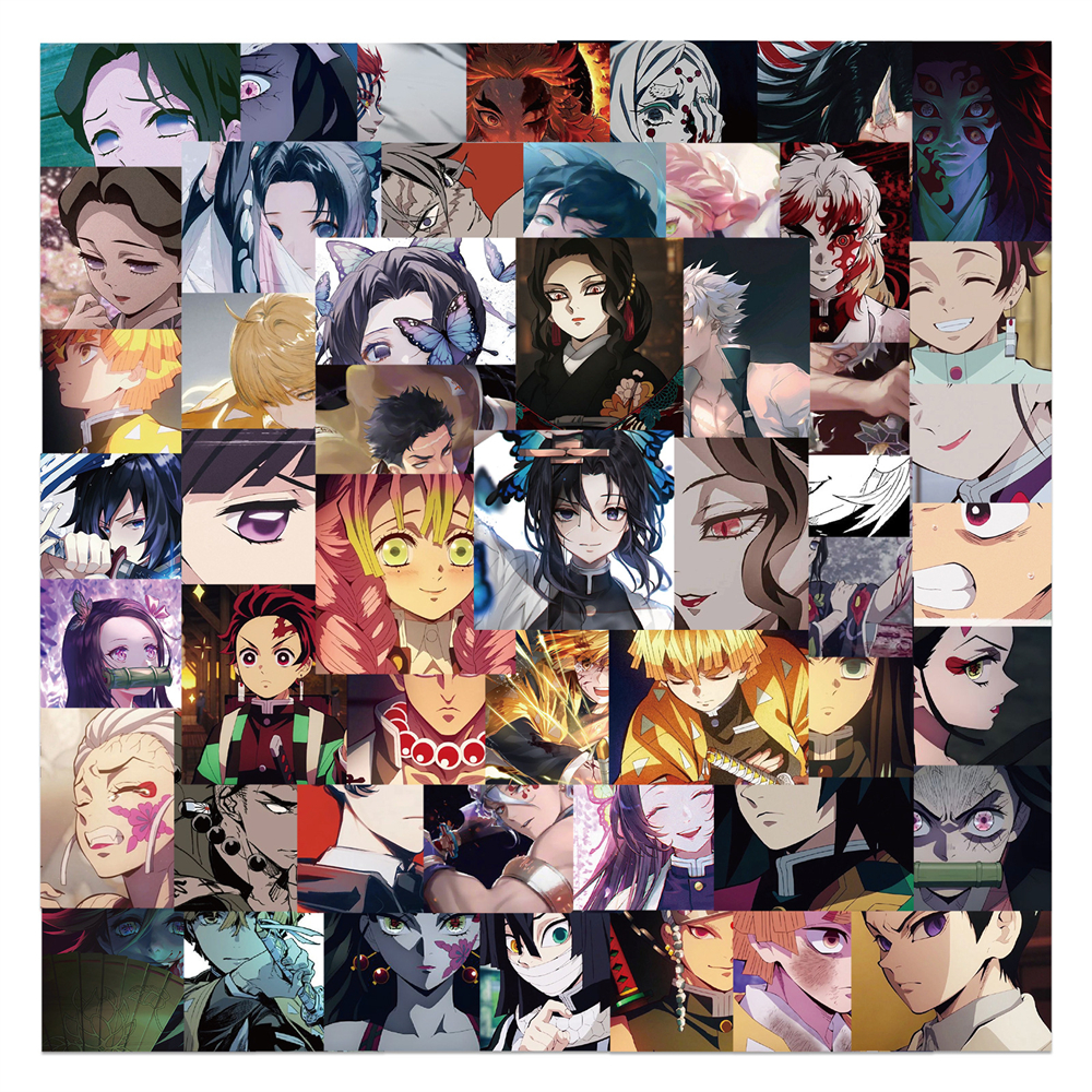 50 Pcs Anime Demon Slayer Kimetsu no Yaiba Comics Graffiti Stickers For DIY Phone Laptop Guitar Party Sticker Toys Decal, Multi colors 
50 Pcs Anime Demon Slayer Kimetsu no Yaiba Comics Graffiti Stickers For DIY Phone Laptop Guitar Party Sticker Toys Decal, Multi colors