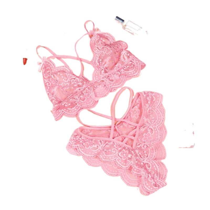 Bras Sets 2022FLOWER LACE LINGERIE SET WOMEN Sexy Nightwear Ribbon Bowknot Perspective Bra Thongs Exotic Underwear Bielizna Erotyczna, Black
Bras Sets 2022FLOWER LACE LINGERIE SET WOMEN Sexy Nightwear Ribbon Bowknot Perspective Bra Thongs Exotic Underwear Bielizna Erotyczna, Black