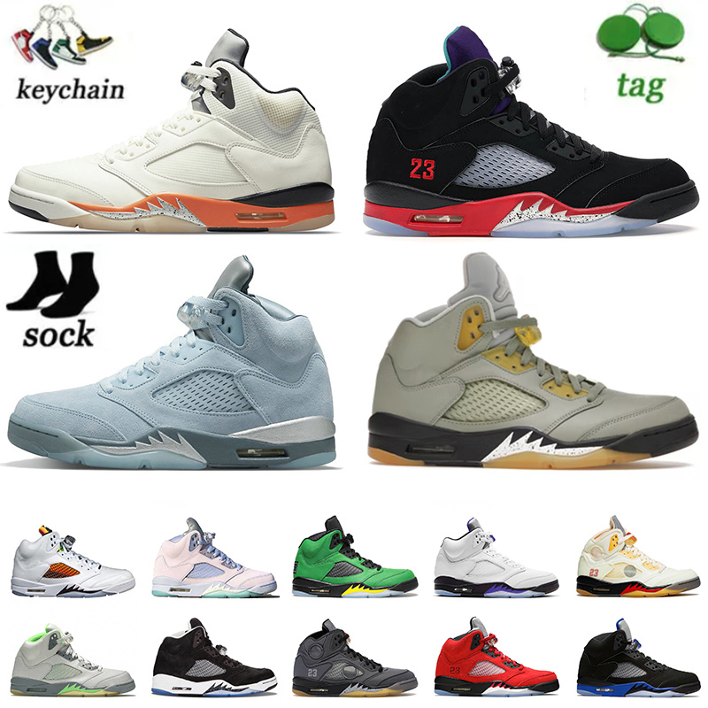 Men Jumpman 5 Top 3 Classic OG Basketball Shoes 5s Offs White Sail Racer Blue Jade Horizon UNC Bluebird Black Muslin Raging Bull Easter Women Fashion Sneakers Trainer, C51 bluebird 40-47
Men Jumpman 5 Top 3 Classic OG Basketball Shoes 5s Offs White Sail Racer Blue Jade Horizon UNC Bluebird Black Muslin Raging Bull Easter Women Fashion Sneakers Trainer, C51 bluebird 40-47