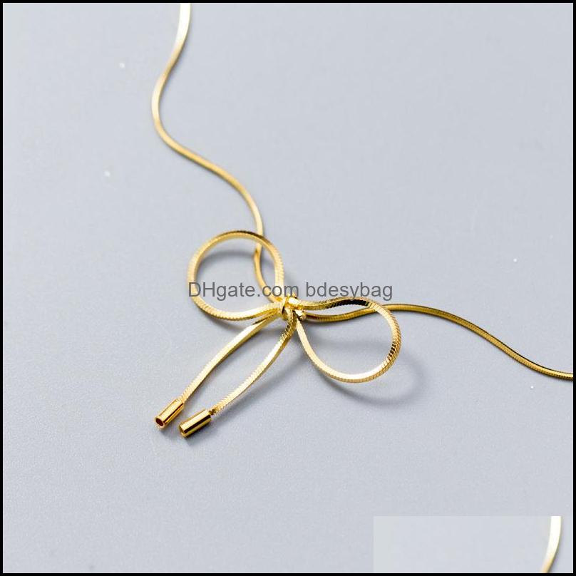 Pendant Necklaces Pendants Jewelry Mloveacc 100% 925 Sterling Bowknot Snake Clavicar Chain Necklace For Women Girl Lady Dhs3X
Pendant Necklaces Pendants Jewelry Mloveacc 100% 925 Sterling Bowknot Snake Clavicar Chain Necklace For Women Girl Lady Dhs3X