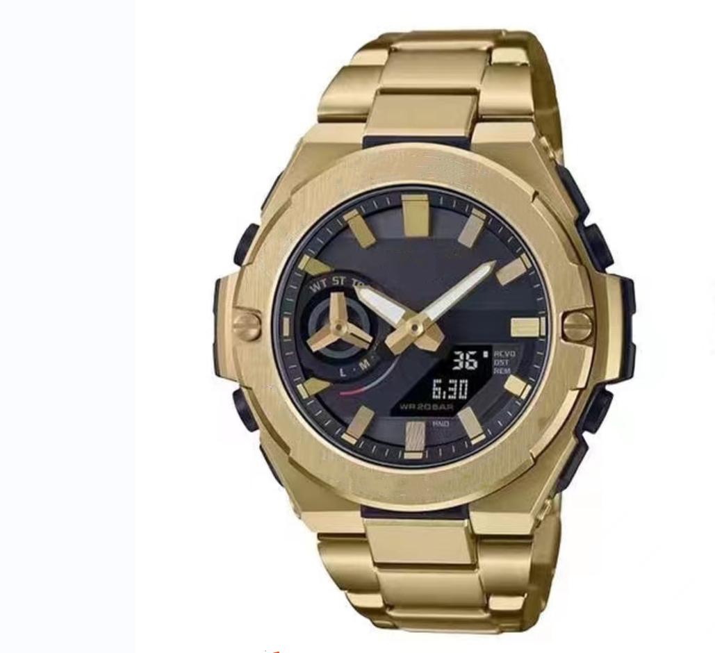 Men's Sports Quartz Digital B500 Watch LED Automatic Hand Raise Light Full Function LED All Hands Operable Water Resistant GST Oak Collection
Men's Sports Quartz Digital B500 Watch LED Automatic Hand Raise Light Full Function LED All Hands Operable Water Resistant GST Oak Collection
