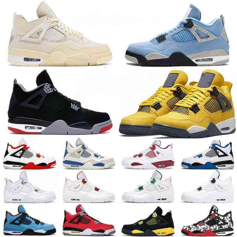 4s Basketball Shoes Red Thunder LIGHTING mens women 4 White Oreo University Blue Black Cat Military Pollen Hyper Royal Red Flint Obsidian men, New model1
4s Basketball Shoes Red Thunder LIGHTING mens women 4 White Oreo University Blue Black Cat Military Pollen Hyper Royal Red Flint Obsidian men, New model1