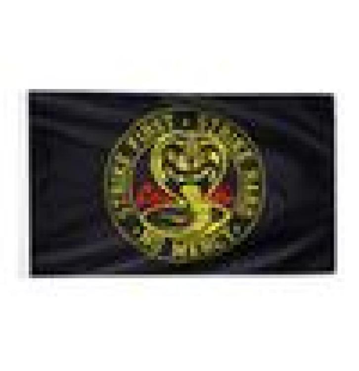 Cobra Kai Strike First Hard No Mercy 3x5ft Flags 100D Polyester Banners Indoor Outdoor Vivid Color High Quality With Two Brass Gro
Cobra Kai Strike First Hard No Mercy 3x5ft Flags 100D Polyester Banners Indoor Outdoor Vivid Color High Quality With Two Brass Gro