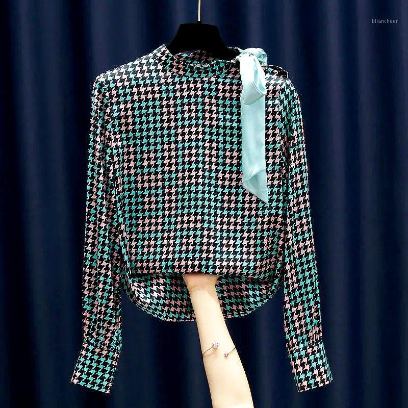 Women's Blouses & Shirts High Quality Spring Summer Women Blouse And Shirt Elegance Chic Stand Collar Long Sleeve Tops Clothes LS023, Multi
Women's Blouses & Shirts High Quality Spring Summer Women Blouse And Shirt Elegance Chic Stand Collar Long Sleeve Tops Clothes LS023, Multi