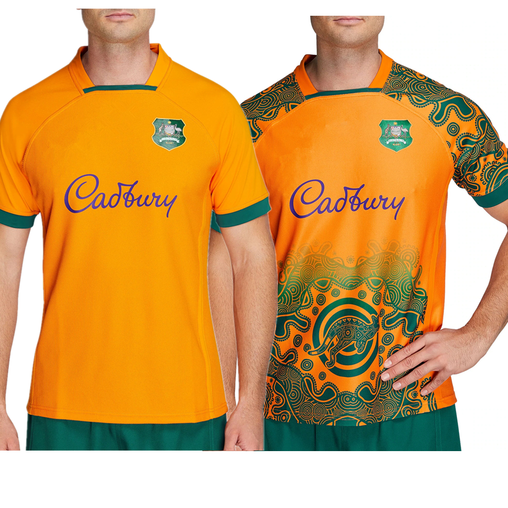 Hot sales 2022 2023 Australia WALLABIES INDIGENOUS Home away Rugby Jersey Best quality Rugby shirt Jerseys big size 5xl Custom name and number, Vest
Hot sales 2022 2023 Australia WALLABIES INDIGENOUS Home away Rugby Jersey Best quality Rugby shirt Jerseys big size 5xl Custom name and number, Vest