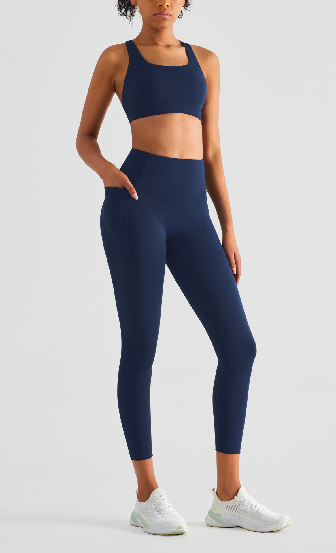 Yoga Pants With Pockets Leggings for Girls High Waist Sports Gym Wear Legging Elastic outfit suit Womens Workout Sport Joggers Running Raising Hips Sweatpants Black, Light blue
Yoga Pants With Pockets Leggings for Girls High Waist Sports Gym Wear Legging Elastic outfit suit Womens Workout Sport Joggers Running Raising Hips Sweatpants Black, Light blue