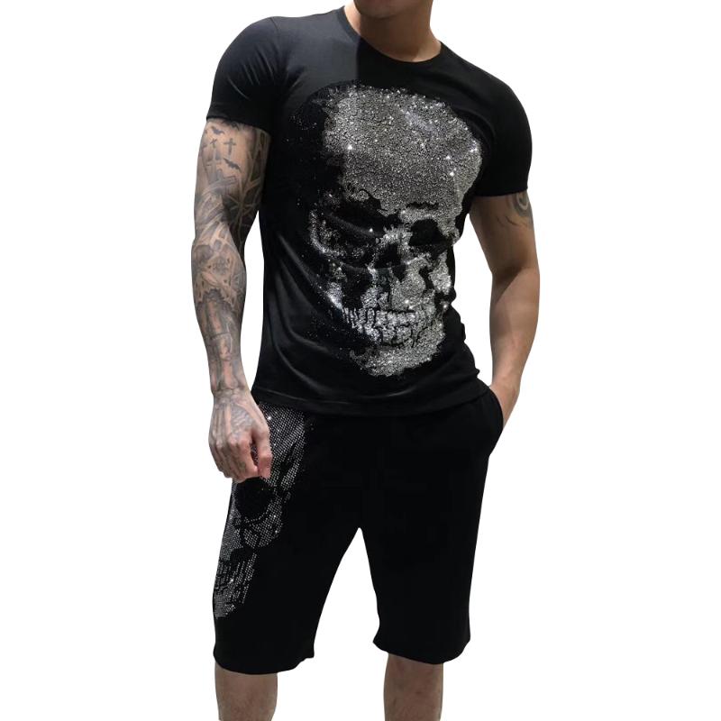 Men's T-Shirts Men's Rhinestone Graphic T-Shirt Skull Printed Bling Studded Slim Fit Casual Tee For PP Men T ShirtsMen's Men'sMen's, Black
Men's T-Shirts Men's Rhinestone Graphic T-Shirt Skull Printed Bling Studded Slim Fit Casual Tee For PP Men T ShirtsMen's Men'sMen's, Black
