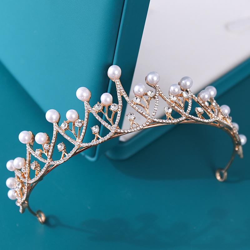 Hair Clips & Barrettes Luxury Girl Birthday Day Crowns And Tiaras For Women Baroque Pearls Crystal Crown Banquet Party Head Jewelry Accessor
Hair Clips & Barrettes Luxury Girl Birthday Day Crowns And Tiaras For Women Baroque Pearls Crystal Crown Banquet Party Head Jewelry Accessor