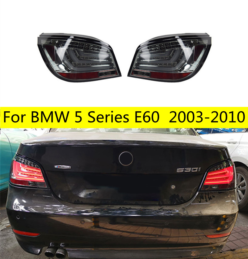 Auto Accessories Taillights For E60 LED Tail Light 2003-2010 Rear Lamp Turn Signal Reversing Brake Fog Lights