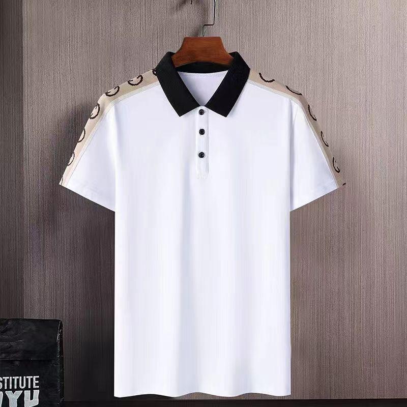 Men's Polos Summer Men's Sports Fitness Cotton Shirt Fashion Street Trend Brand Men Clothing Business Travel Panel Short Sleeve T-ShirtM, White
Men's Polos Summer Men's Sports Fitness Cotton Shirt Fashion Street Trend Brand Men Clothing Business Travel Panel Short Sleeve T-ShirtM, White