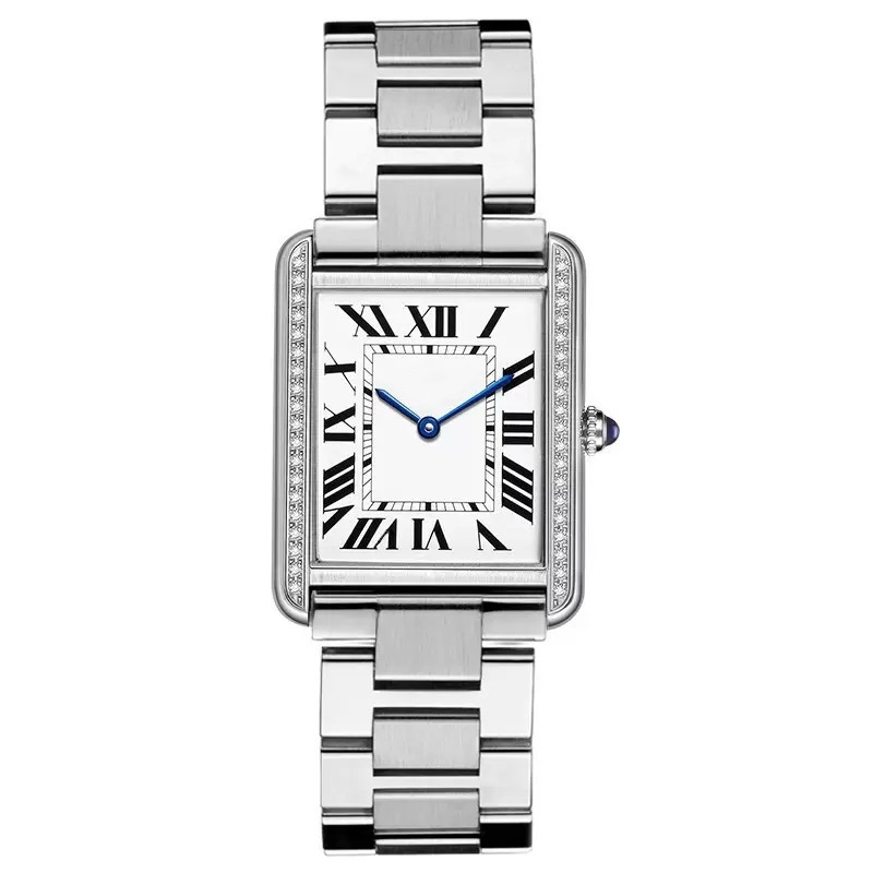 U1 Top-grade AAA Mens Womens Diamond Bezel Watches hot New Tank Series Top Fashion Casual 32mm 27mm 24mm Real Leather Quartz Montres De Ultra Thin Lady Wristwatches
U1 Top-grade AAA Mens Womens Diamond Bezel Watches hot New Tank Series Top Fashion Casual 32mm 27mm 24mm Real Leather Quartz Montres De Ultra Thin Lady Wristwatches