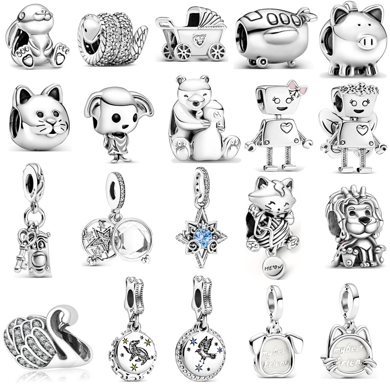 Fashion s925 Sterling Silver Beads Charms Beaded Robot DIY Popular Women Jewelry Gift Original Fit Pandora Luxury Bracelet Ladies Classic Cute Pet Pendant
Fashion s925 Sterling Silver Beads Charms Beaded Robot DIY Popular Women Jewelry Gift Original Fit Pandora Luxury Bracelet Ladies Classic Cute Pet Pendant
