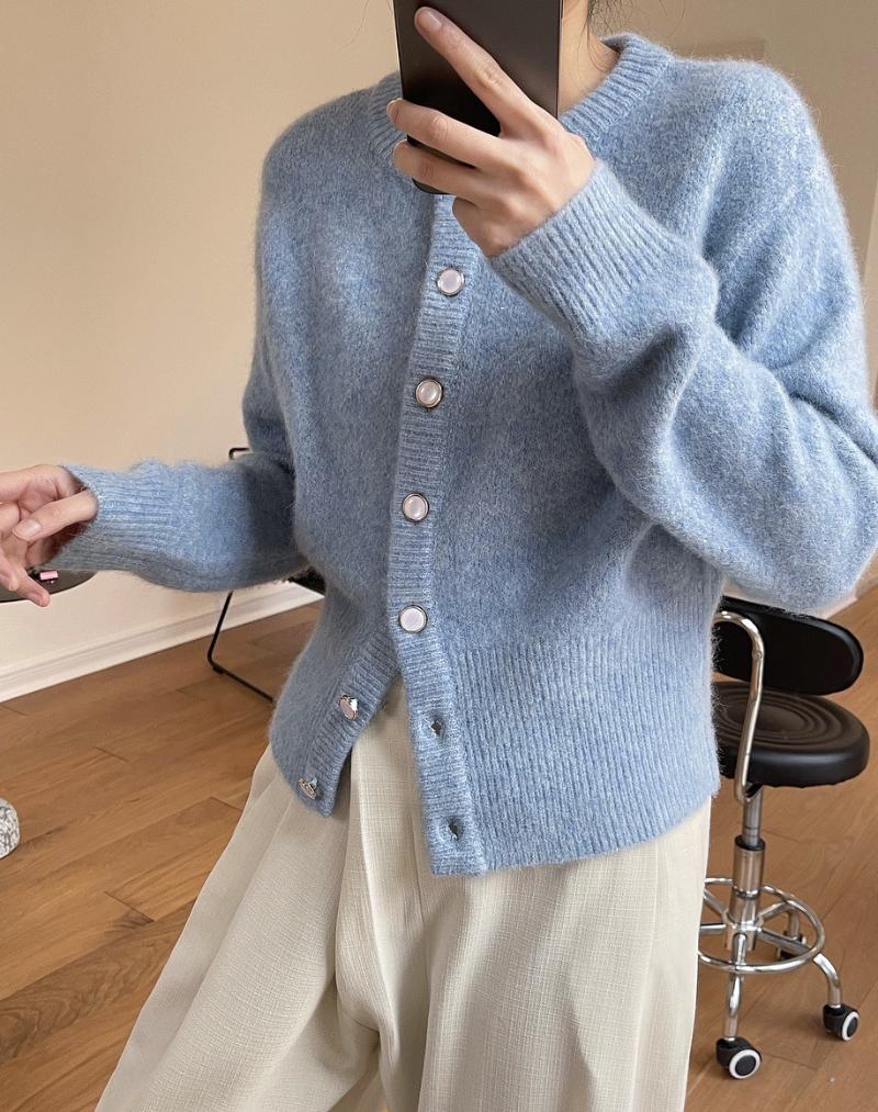 Women's Knits & Tees Woman Beautiful Soft Cardigan With Small ButtonsWomen's, Sky blue
Women's Knits & Tees Woman Beautiful Soft Cardigan With Small ButtonsWomen's, Sky blue