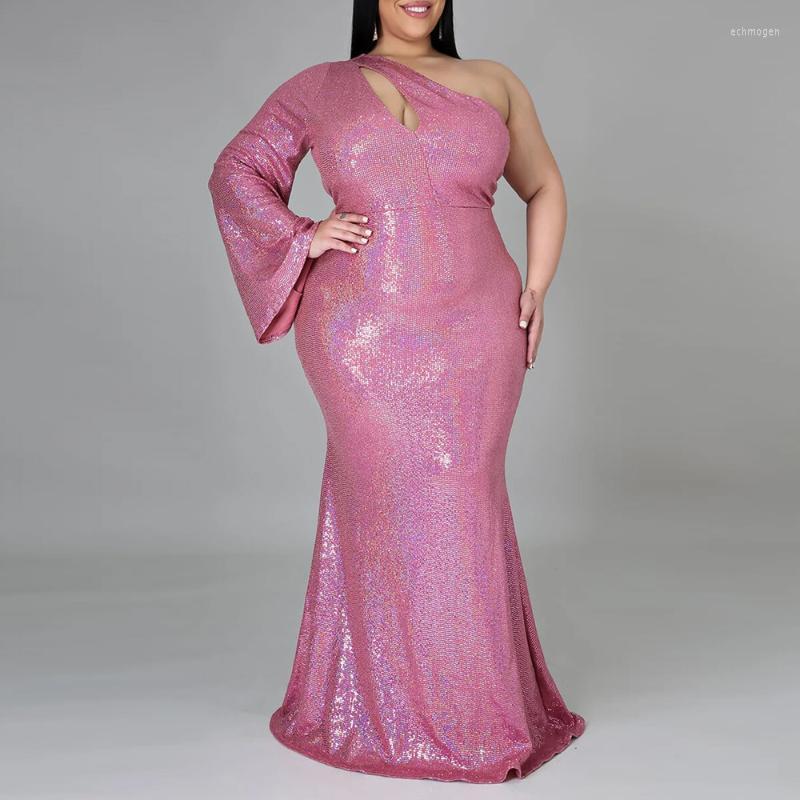 Plus Size Dresses Sexy Hollow Out One-shoulder Solid Color Slim Temperament Evening Dress Fishtail Wholesale Drop Echm22, Black
Plus Size Dresses Sexy Hollow Out One-shoulder Solid Color Slim Temperament Evening Dress Fishtail Wholesale Drop Echm22, Black