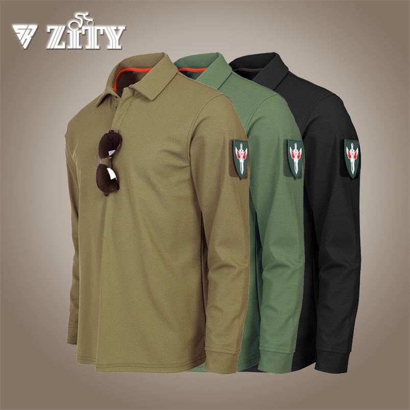 Tactical Polo Shirts Men Outdoor Sports Lapel Long Sleeve Tops Male Spring Autumn Casual Military Training Shirts For Men 220418, No armband green
Tactical Polo Shirts Men Outdoor Sports Lapel Long Sleeve Tops Male Spring Autumn Casual Military Training Shirts For Men 220418, No armband green