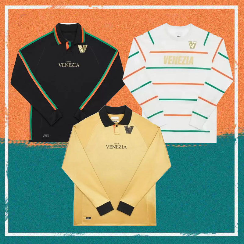 22/23 Venezia FC Long sleeves soccer Jerseys 2022 ARAMU FORTE Fiordilino PERETZ HEYMANS TESSMANN CRNIGOI Maillots De Foot Shirt MARIANO Johnsen FOOTBALL SHIRTS, 3rd
22/23 Venezia FC Long sleeves soccer Jerseys 2022 ARAMU FORTE Fiordilino PERETZ HEYMANS TESSMANN CRNIGOI Maillots De Foot Shirt MARIANO Johnsen FOOTBALL SHIRTS, 3rd