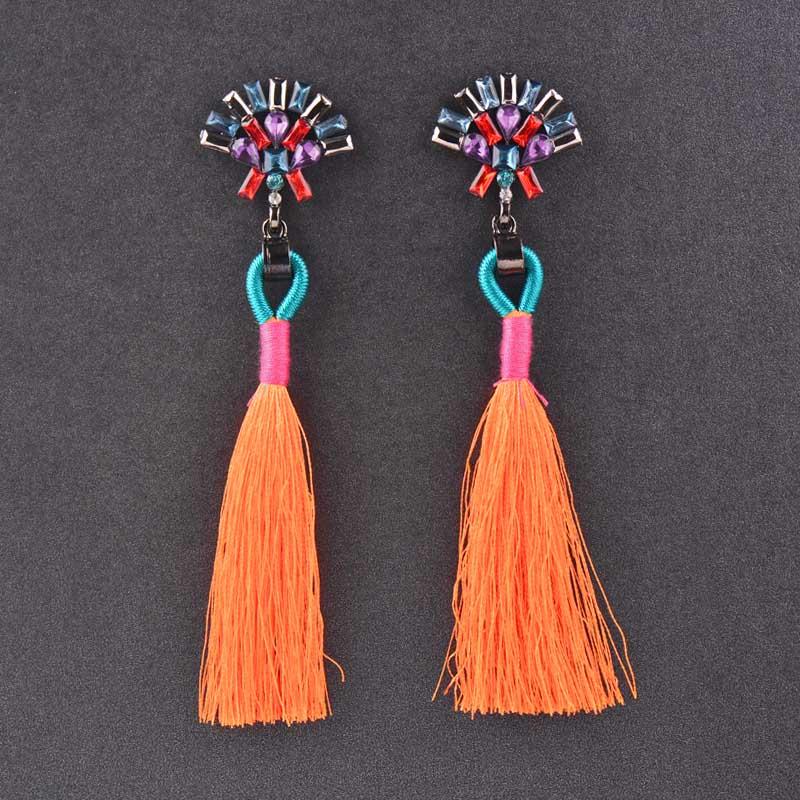 Dangle & Chandelier Boho Red Blue Pink Tassels Silk Earrings For Women Accessoire Plage Femme Gift Earings Fashion Jewelry 2022 ZD1 SSKDangl
Dangle & Chandelier Boho Red Blue Pink Tassels Silk Earrings For Women Accessoire Plage Femme Gift Earings Fashion Jewelry 2022 ZD1 SSKDangl