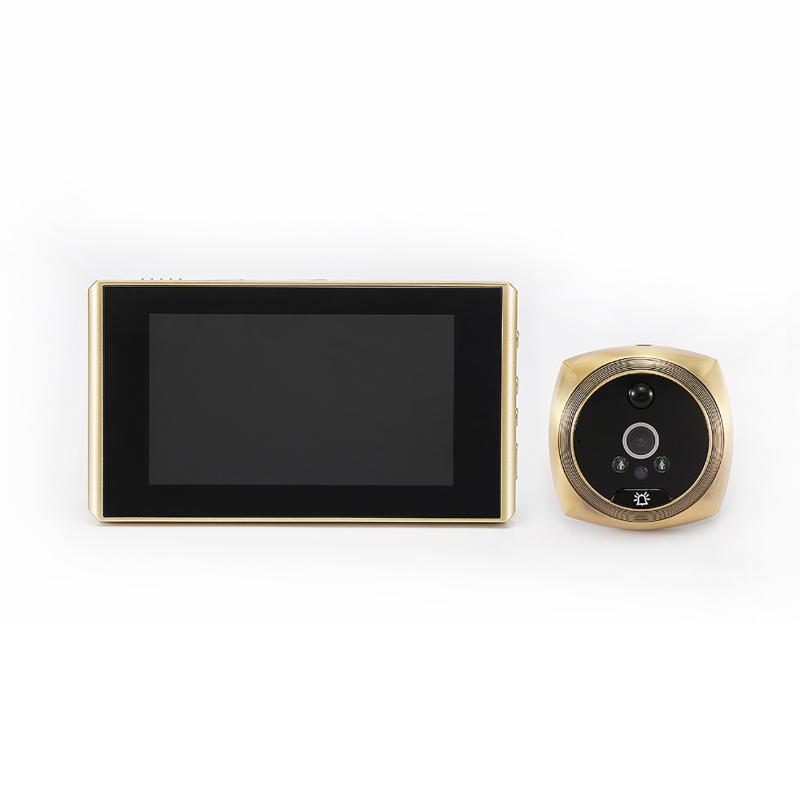 Doorbells Wireless Doorbell Camera HD Digital 4.3 Inch Peephole Po Video Door Viewer Wide Angle Home Motion DetectionDoorbells
Doorbells Wireless Doorbell Camera HD Digital 4.3 Inch Peephole Po Video Door Viewer Wide Angle Home Motion DetectionDoorbells