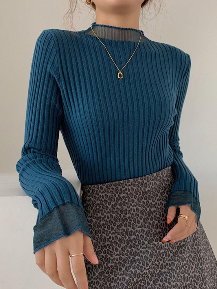 Women's Sweaters Autumn Winter Pullover Women Half Neck Lace Patchwork Kintting Sweater Mujer 2022 Long Sleeve Top Basic All-match Korean Sw, White
Women's Sweaters Autumn Winter Pullover Women Half Neck Lace Patchwork Kintting Sweater Mujer 2022 Long Sleeve Top Basic All-match Korean Sw, White