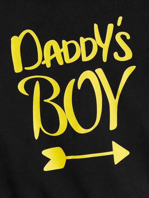 Toddler Boys Letter and Print Hooded Tank Top SHE01