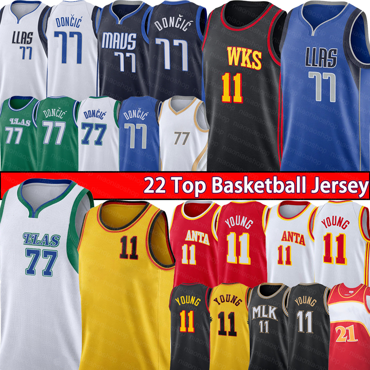 Vintage Luka 77 Trae 11 Young Doncic Basketball Jerseys 75th Shirt dallas''mavericks''Men Jersey atlanta''hawks''City White Black
Vintage Luka 77 Trae 11 Young Doncic Basketball Jerseys 75th Shirt dallas''mavericks''Men Jersey atlanta''hawks''City White Black