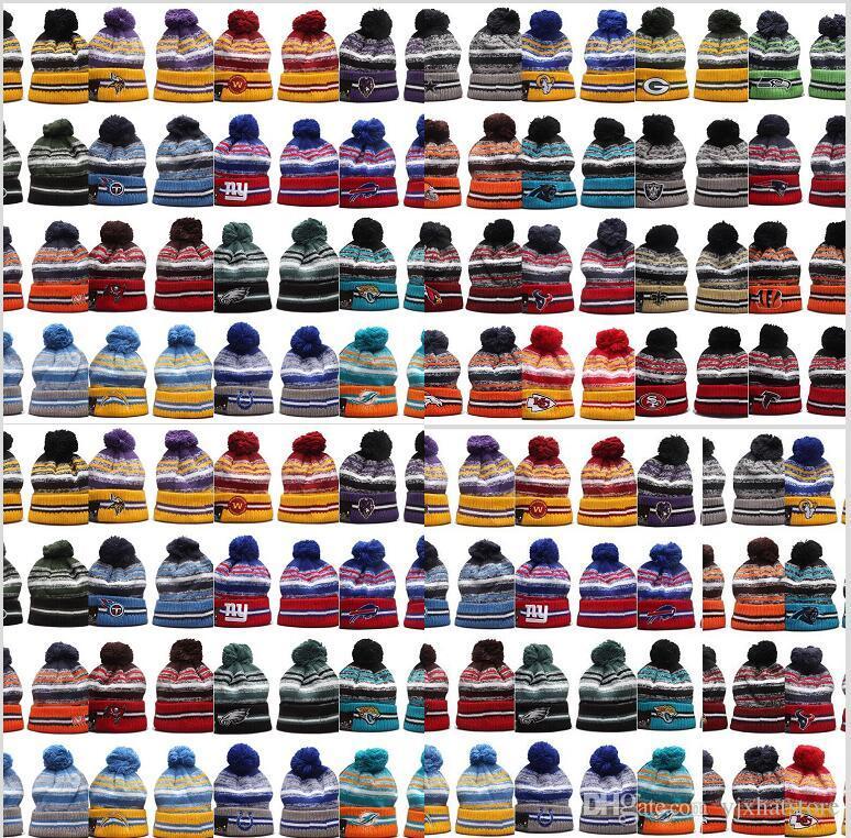 New 2021 Cheap Men Women Winter Out Door Beanies Fashion Fan's Sport football All TEAM Striped Style Cuffted Knit Skull Beanie Hats Pom Cuffed Knit Cap
New 2021 Cheap Men Women Winter Out Door Beanies Fashion Fan's Sport football All TEAM Striped Style Cuffted Knit Skull Beanie Hats Pom Cuffed Knit Cap