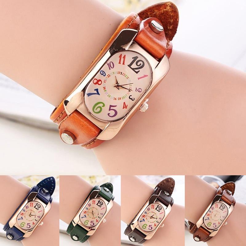Wristwatches Vintage Casual Women Watch Alloy Dial Faux Leather Strap Oblong Case Analog Quartz Clock Ladies Wrist Watches Relojes Para Muje, White
Wristwatches Vintage Casual Women Watch Alloy Dial Faux Leather Strap Oblong Case Analog Quartz Clock Ladies Wrist Watches Relojes Para Muje, White