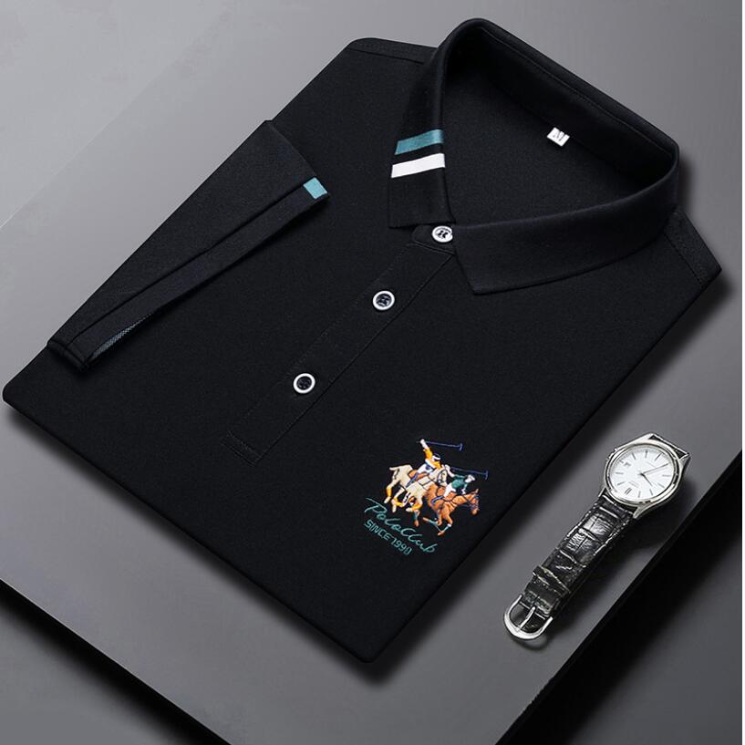2022 polo summer new men's short-sleeved t-shirt mercerized cotton lapel casual embroidery youth Korean style polo shirt men, W2
2022 polo summer new men's short-sleeved t-shirt mercerized cotton lapel casual embroidery youth Korean style polo shirt men, W2