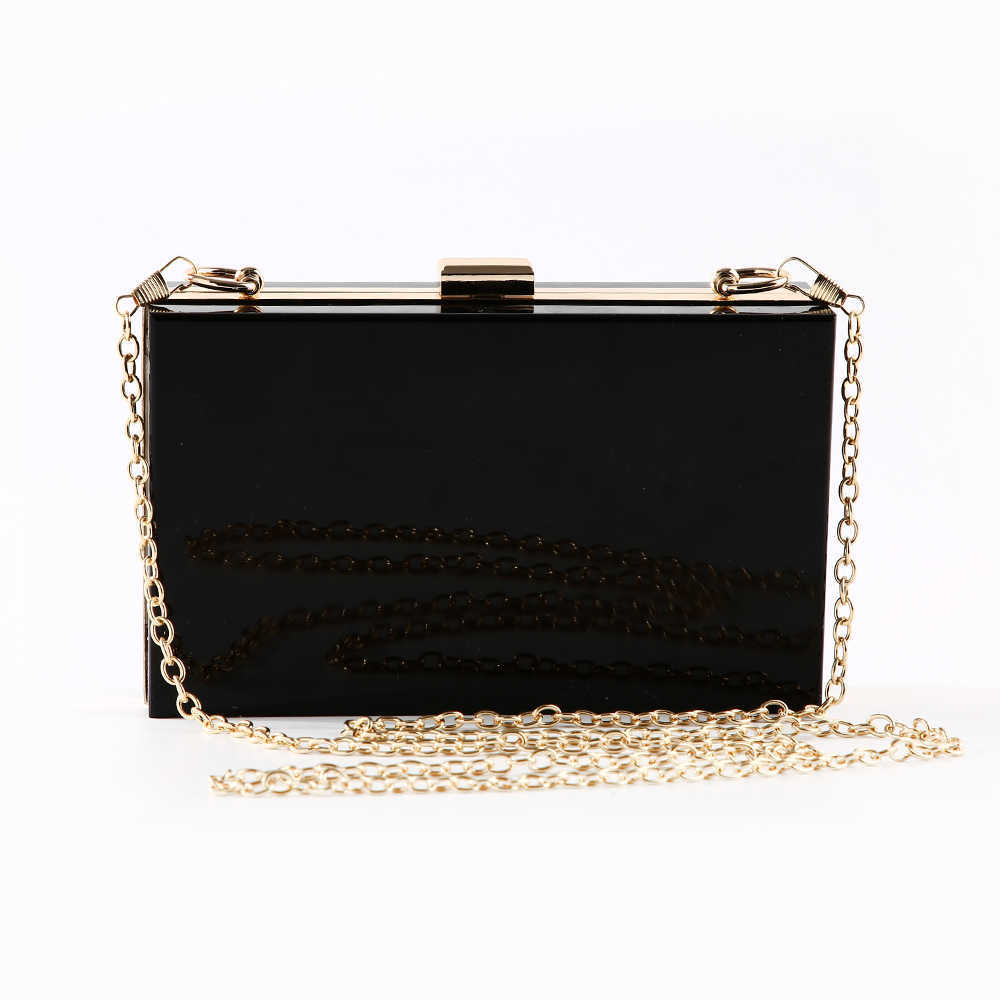 Factory Retaill Whole handmade acrylic evening bag translucent clutch purse for weddingbanquetpartyporm more colors
