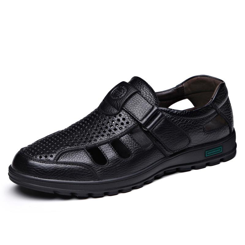 Sandals Summer Male Genuine Leather Gladiator Tan And Black Ortic Insole Solid Comfortable Casual High Quality Trend StyleSandals, Brown
Sandals Summer Male Genuine Leather Gladiator Tan And Black Ortic Insole Solid Comfortable Casual High Quality Trend StyleSandals, Brown