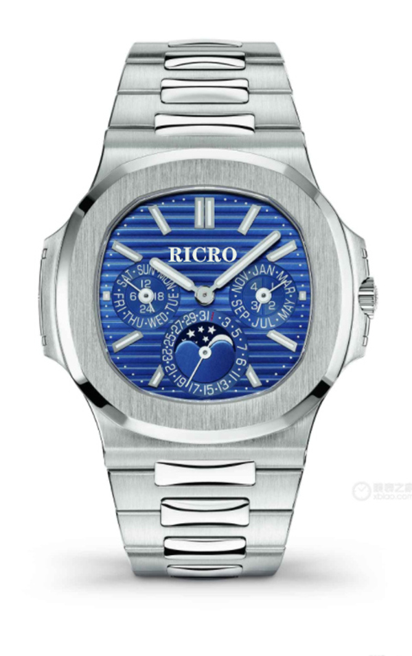 High quality men's automatic watch 40 mm pure steel quality Six phases of the moon import mechanical movement Sapphire mirror Waterproof sports leisure
High quality men's automatic watch 40 mm pure steel quality Six phases of the moon import mechanical movement Sapphire mirror Waterproof sports leisure