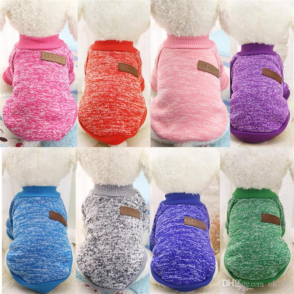 Classics Pet Dog Sweater Coat Clothes Autumn Warm Defensive Cold Cotton Puppy Cat Knitting Dogs Sweatershirt Apparel2369, To choose option
Classics Pet Dog Sweater Coat Clothes Autumn Warm Defensive Cold Cotton Puppy Cat Knitting Dogs Sweatershirt Apparel2369, To choose option
