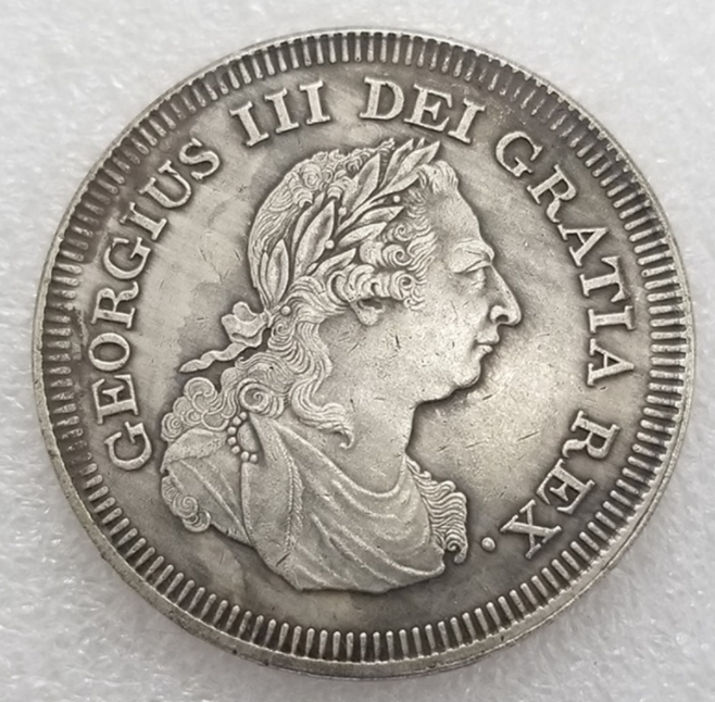 UF18-UF19 GREAT BRITAIN TRADE DOLLAR 1804 GEORGE III Craft Silver Plated Copy Coin metal dies manufacturing
UF18-UF19 GREAT BRITAIN TRADE DOLLAR 1804 GEORGE III Craft Silver Plated Copy Coin metal dies manufacturing