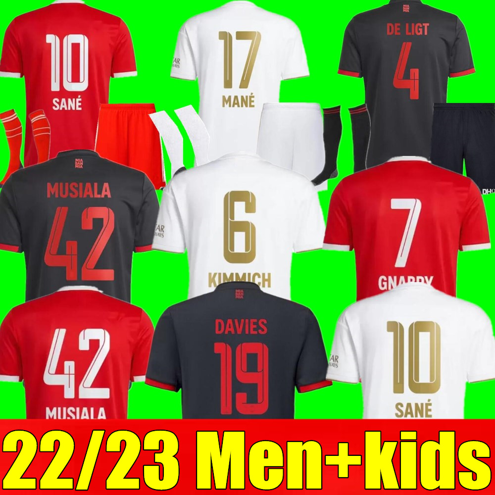 New DE LIGT soccer jerseys 22 23 GRAVENBERCH BAYERN MUNICH Mazraoui MULLER DAVIES KIMMICH football TOP shirts Men Kids kit COMAN 2022 2023 uniform, Kids away+socks
New DE LIGT soccer jerseys 22 23 GRAVENBERCH BAYERN MUNICH Mazraoui MULLER DAVIES KIMMICH football TOP shirts Men Kids kit COMAN 2022 2023 uniform, Kids away+socks