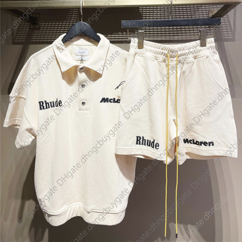 Shirt Designer t Sell Well Rhude x Mclaren Letter Embroidered Lapel Pullover T-shirt 1:1 Men's and Women's Short Sleeve S-xl high quality, 15
Shirt Designer t Sell Well Rhude x Mclaren Letter Embroidered Lapel Pullover T-shirt 1:1 Men's and Women's Short Sleeve S-xl high quality, 15