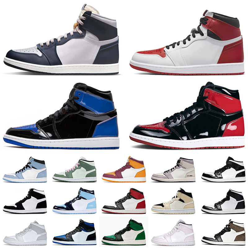 Jumpman 1 1s Mens Womens Basketball Shoes Designer Heritage Patent University Blue High Og Dark Mocha Pink Mid Dutch Green Sports Sneakers, A2 36-46 shadow 2
Jumpman 1 1s Mens Womens Basketball Shoes Designer Heritage Patent University Blue High Og Dark Mocha Pink Mid Dutch Green Sports Sneakers, A2 36-46 shadow 2