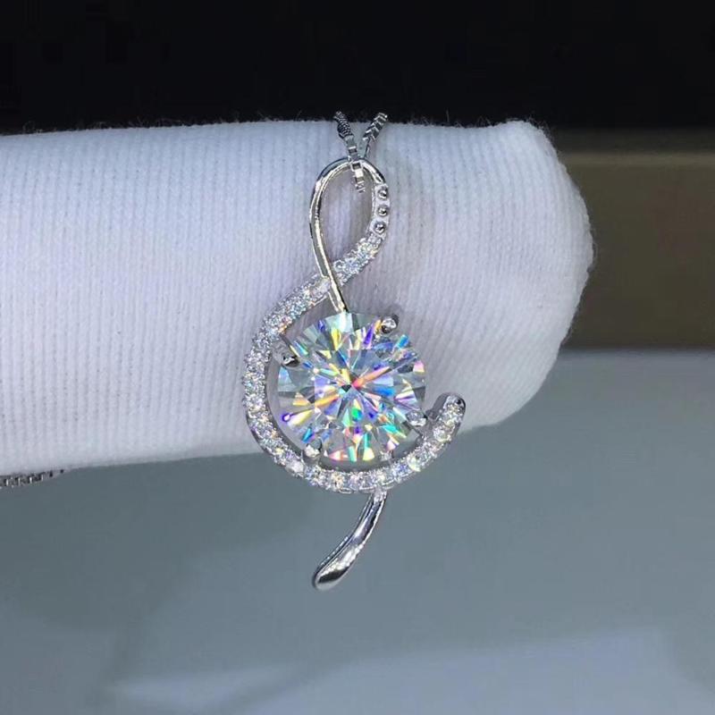 Pendant Necklaces Moissanite Pendants 1ct D VVS Weding For Women Sterling Silver 925 Luxury Jewelry Designers Certificate Of GRAPendant
Pendant Necklaces Moissanite Pendants 1ct D VVS Weding For Women Sterling Silver 925 Luxury Jewelry Designers Certificate Of GRAPendant