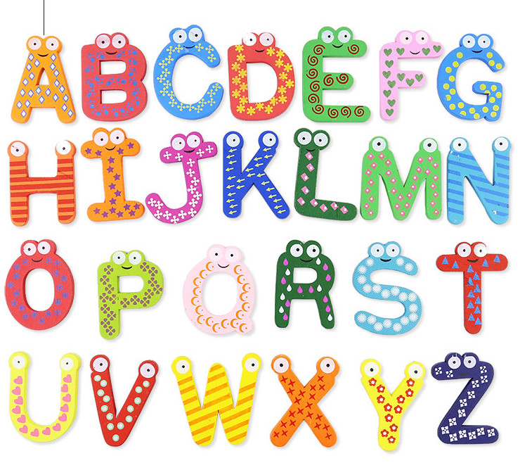Wholesale stickers wooden cartoon English 26PCS letters children's toys refrigerator gifts
Wholesale stickers wooden cartoon English 26PCS letters children's toys refrigerator gifts