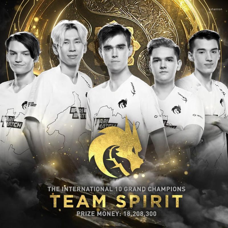 Men' Tracksuits DOTA 2 TI 10 Esports Competition T-Shirt Spirit Team Player Champions Uniform Fan 2022Men
Men' Tracksuits DOTA 2 TI 10 Esports Competition T-Shirt Spirit Team Player Champions Uniform Fan 2022Men