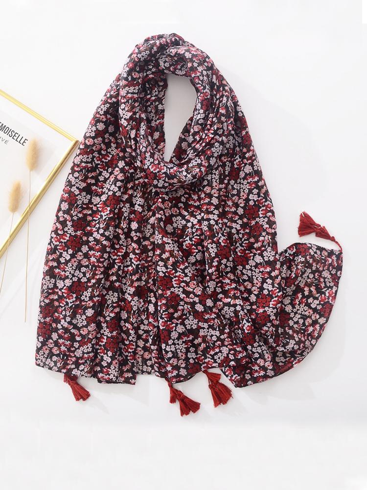 Scarves Cotton Linen Women Silk Scarf Boho Soft Floral Print Tassel Beach Shawl Foulard Femme Pareo Muffler Bufanda Stoles Hijab Bandana
Scarves Cotton Linen Women Silk Scarf Boho Soft Floral Print Tassel Beach Shawl Foulard Femme Pareo Muffler Bufanda Stoles Hijab Bandana