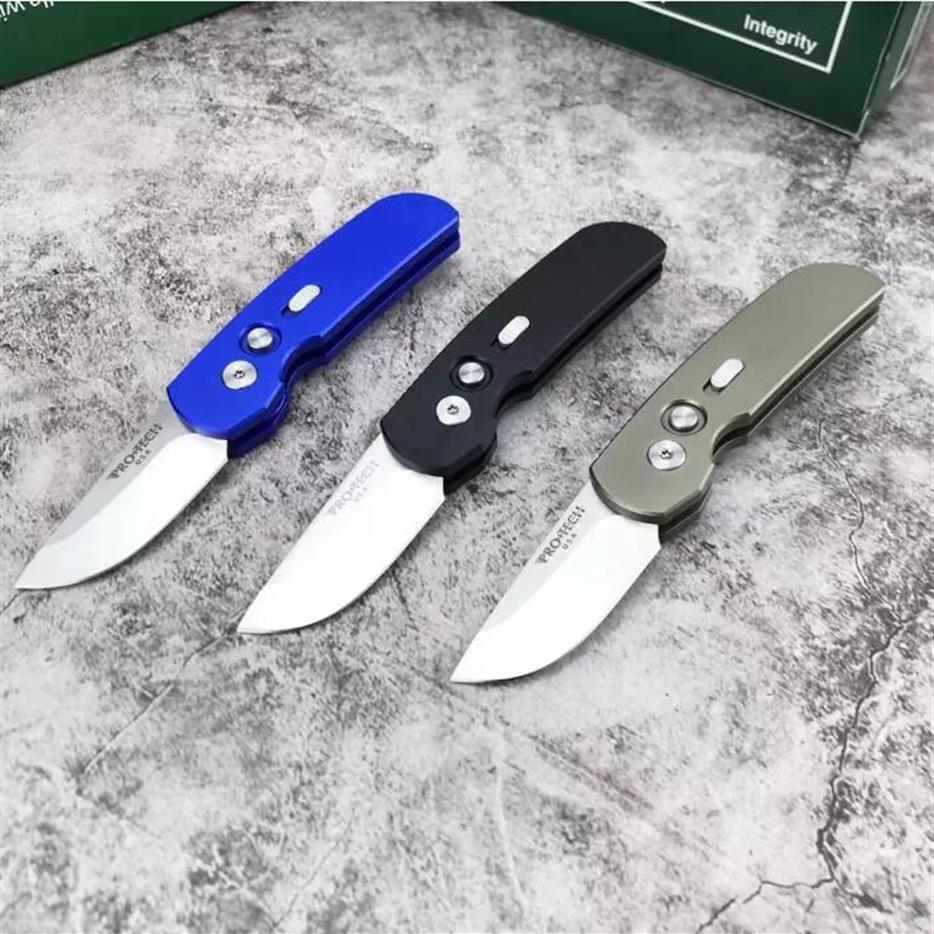 High Quality ProTech 2203 AUTO Folding Knife 1.96 inch 154-CM steel Forging of the blade T6 Aeronautical Aluminum Handle EDC Autom229J
High Quality ProTech 2203 AUTO Folding Knife 1.96 inch 154-CM steel Forging of the blade T6 Aeronautical Aluminum Handle EDC Autom229J