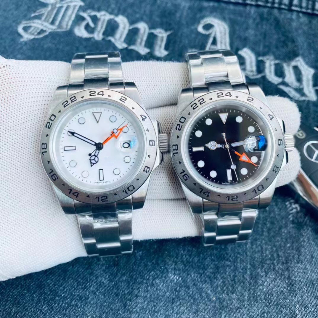 mens watches automatic Mechanical 2813 movement Luxury watch dual time zone display stainless steel magnifying glass calendar Fixed Designer wristwatch for Men, Carton
mens watches automatic Mechanical 2813 movement Luxury watch dual time zone display stainless steel magnifying glass calendar Fixed Designer wristwatch for Men, Carton