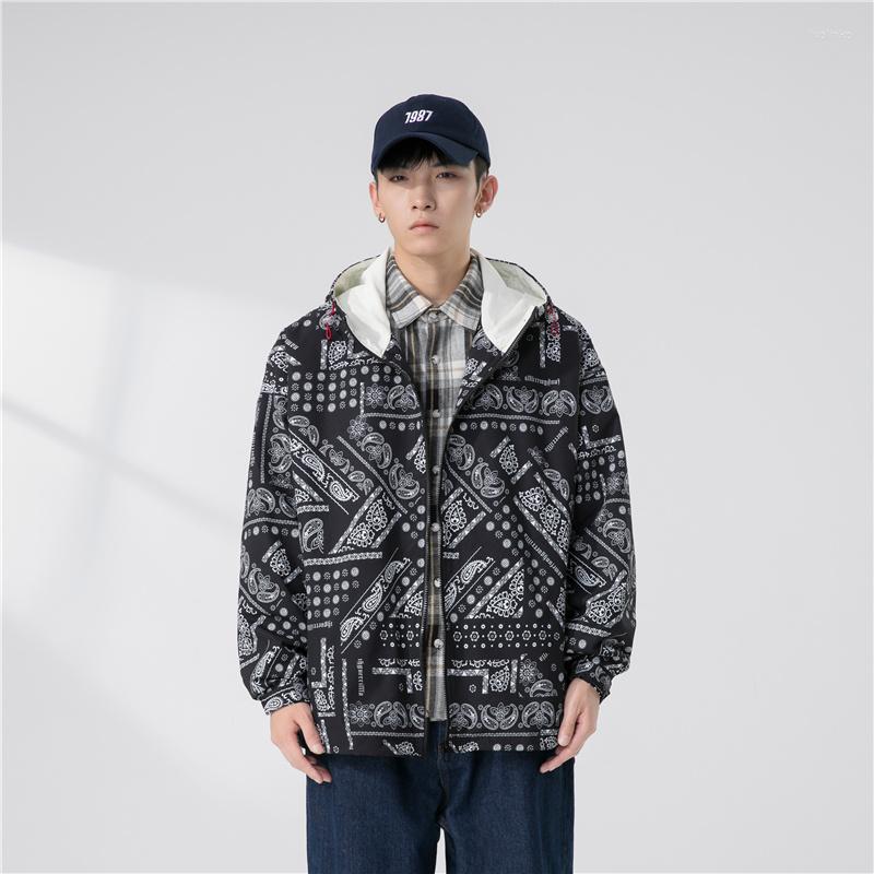 Men's Jackets Spring Autumn 2022 Student Youth Men's Coat Design Thin Windbreaker Korean Style Simple Baggy Hooded Print JacketMen's, Black
Men's Jackets Spring Autumn 2022 Student Youth Men's Coat Design Thin Windbreaker Korean Style Simple Baggy Hooded Print JacketMen's, Black